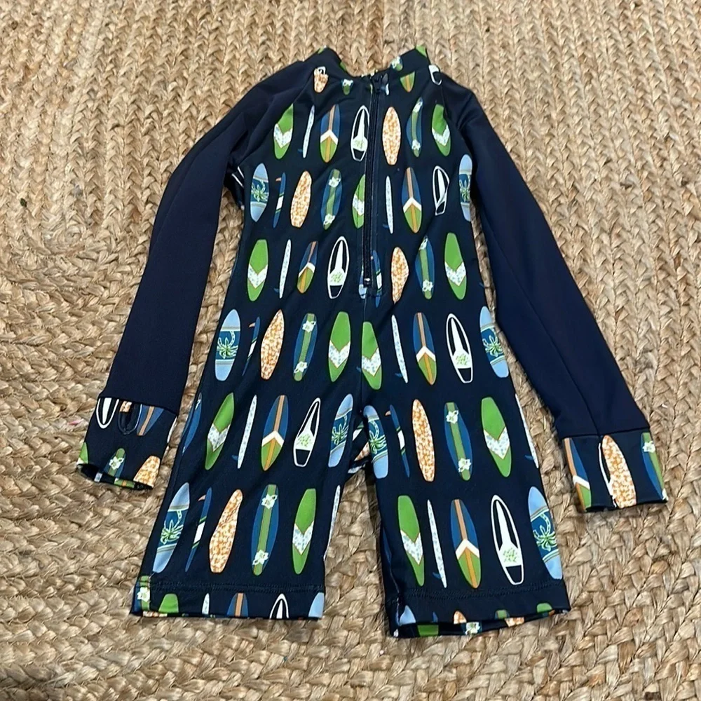 Sunskin rash guard swimsuit UPF 50 Surfboard 3T